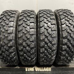 YOKOHAMA ADVAN MT-14 175/65R14 14インチ スパイクタイヤ 4本 バリ溝 希少 カップピン　(KTK045)クレジットカード QRコード決済可能