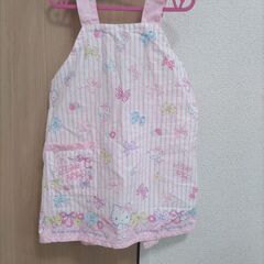 キティちゃん 子供 エプロン