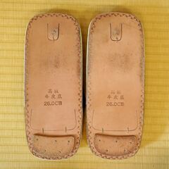 男性和装小物7点セット　雪駄・黒足袋・羽織紐・腰紐の画像