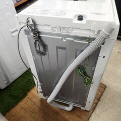 洗濯機 4.5kg 2022年製 ヤマダセレクト YWM-T45H1 ホワイト 全自動 1人暮らし 単身 ヤマダ電機 札幌市 平岸店の画像