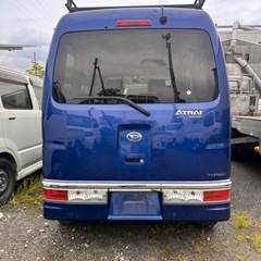 ダイハツアトレーワゴン　ｶｽﾀﾑﾀｰﾎﾞR  コミコミ21万　2年車検付きETCナビバックカメラの画像