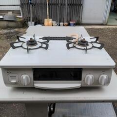 格安価格！　リンナイ　都市ガス用ガスコンロ　二口コンロ　ET34...