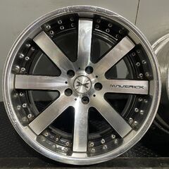 Ｗeds MAVERICK 508S SL ウェッズ マーベリック 508S 社外ホイール 18インチ 4本 8.5J5HPCD112+20 深リム ベンツ アウディ等　(MHZ226)クレジットカード QRコード決済可能の画像