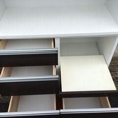 服部家具 食器棚 180㎝サイズです　A-624の画像