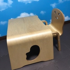 木こりのテーブル　イス　　