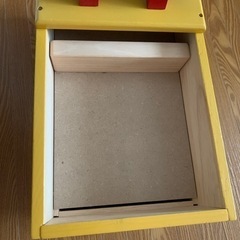 スヌーピー　バス　積み木の画像