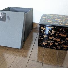 森英恵しっきシックお重箱、運動会弁当箱などに