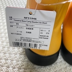 靴/バッグ 靴 サンダル　　　　ノースフェイス　トラバースベースキャンプ　ブーティ　防水ブーツ（新品未使用タグ付き）ノースフェイス　27センチ　の画像