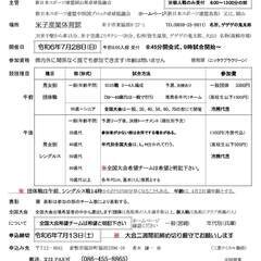 ★第17回鳥取スポーツ祭典・米子オープン・皆生温泉卓球大会…