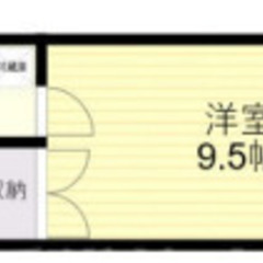 【敷金・礼金なし】木津駅から徒歩12分の綺麗な1Kです♪
