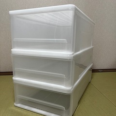 収納ケース3つセットの画像