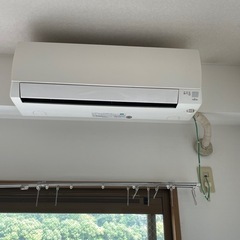 自分で取り外せる方FUJITSUエアコン