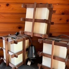 和風　レトロ照明
