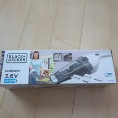 コードレス掃除機　BLACK＋DECKER