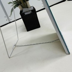 スタンドミラーホワイトの画像