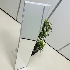 スタンドミラーホワイトの画像