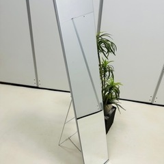 スタンドミラーホワイトの画像