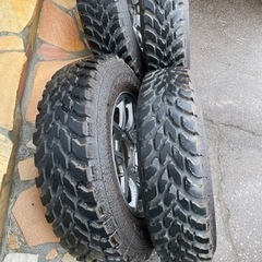 ジムニートーヨートランパスMT現行ジムニーホイルの画像
