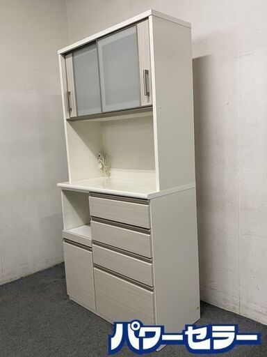 ニトリ　キッチンボード　食器棚　Nポスティア100KB ニトリ 食器棚 キッチンボード Nポスティア 100KB