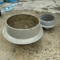 アルミ製　炊飯釜　レトロ　大小2個セット