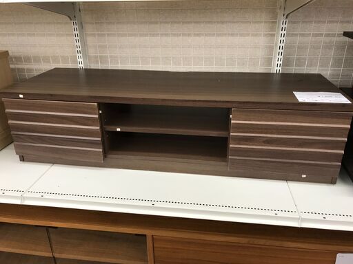 ★ジモティ割あり★  TV台 茶 クリーニング済み KJ5069