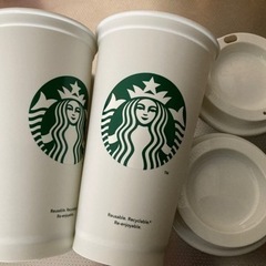 【決定】スターバックス　リユーザルカップ　2個　スタバ　コップ
