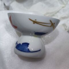 平安陵泉 　徳利　 お猪口　新品未使用。の画像