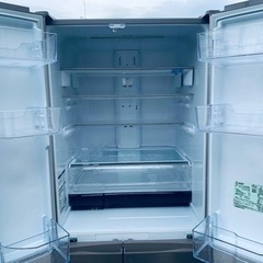 ♦️三菱ノンフロン冷凍冷蔵庫【2015年製】MR-JX53Y-N1