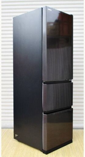 【　3ヵ月保証　】美品　高年式　2022年製　日立　3ドア　冷蔵庫　R-V32RV(K)　動作良好　315L　うるおい野菜室　HITACHI