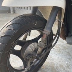 【ジャンク】 スズキ　レッツ4 2009年式？　不動車　の画像