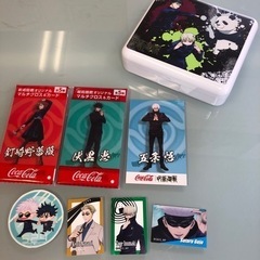 呪術廻戦　オリジナルマルチクロス&カード　シール　箱　まとめ売り...