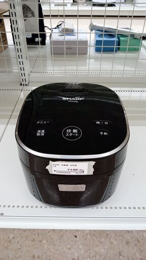 ★ジモティ割あり★ SHARP 炊飯器 ３合 20年製 動作確認／クリーニング済み TJ5734