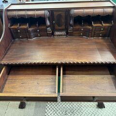 【愛品館八千代店】イギリスアンティークデスクの画像