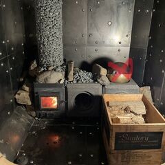 手作り ひのき サウナ 檜 ユニークな世界最小？の画像