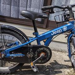 子供用自転車　16インチ　補助輪ありの画像