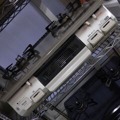 リンナイ/Rinnai  ガステーブルコンロ LP 配達設置対応/1カ月保証 片面焼き水なしグリル [2口 /右強火] パールブラウンベージュ KG67PBRR 約60cm /プロパンガスの画像