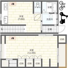初月家賃０円 ！🌟リフォーム済🏳️‍🌈戸建て1DK🏳️‍🌈バストイレ別🏳️‍🌈独立洗面台🏳️‍🌈バイクOK🏳️‍🌈システムキッチン🏳️‍🌈ウォッシュレット🏳️‍🌈   - 不動産