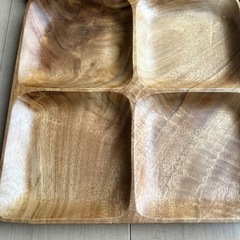 木製　食器の画像