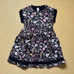 110㎝baby GAP花柄ワンピース