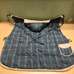 buddy buddy（LUCKY）おんぶにだっこに、しっかり包める大きめケープ「かめのこう」裏起毛の画像