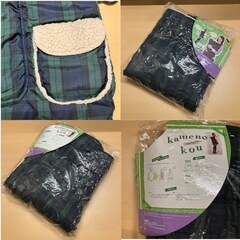 buddy buddy（LUCKY）おんぶにだっこに、しっかり包める大きめケープ「かめのこう」裏起毛の画像