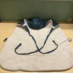 buddy buddy（LUCKY）おんぶにだっこに、しっかり包める大きめケープ「かめのこう」裏起毛の画像