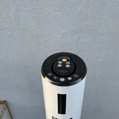 ★動作〇 保証付★ 扇風機 山善 YSR⁻P110 (W) スリムファン 2018年製 リモコン付 DCモーターの画像