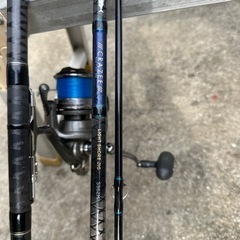 釣竿サーフ＆ジギング（2分割）ダイワリール＆シマノリールの画像