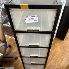 リサイクルショップどりーむ鹿大前店　No9622　5段収納　衣類収納　の画像