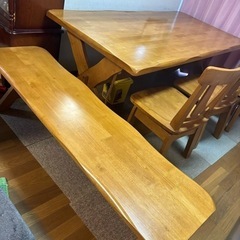 家具 ダイニングセット　６人がけ