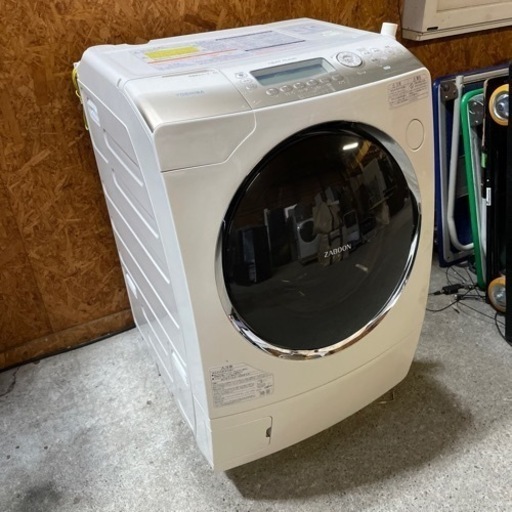 E0706   ドラム洗濯機　東芝　TOSHIBA　ZABOON 9kg