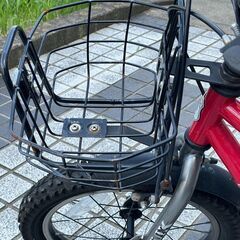 ジュニア自転車　あさひ　ASAHI　DUALLY 16インチ BMXスタイル　赤　自宅までお引取にきていただける方の画像