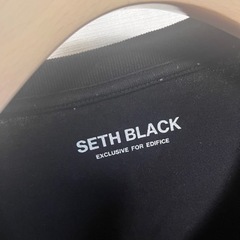 SETH BLACK EXCLUSIVE FOR EDIFICE  Tシャツ　中古品の画像