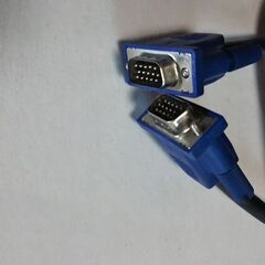 1⃣ モニターケーブル（アナログ･VGA）　1.8ｍの画像
